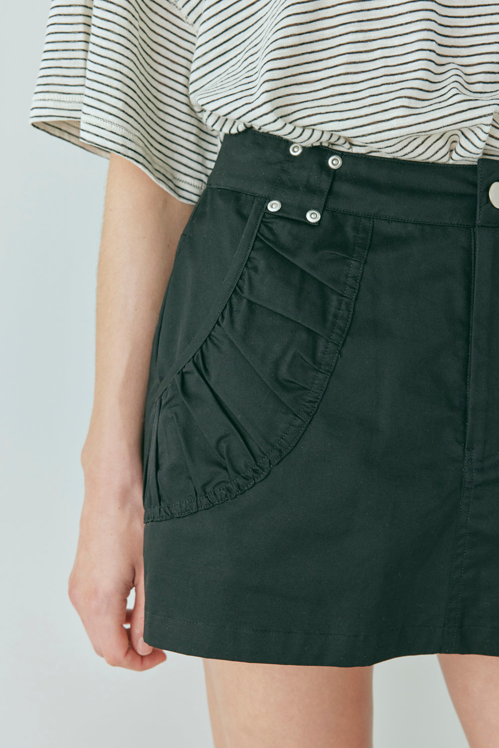 Cleo Mini Skirt Black