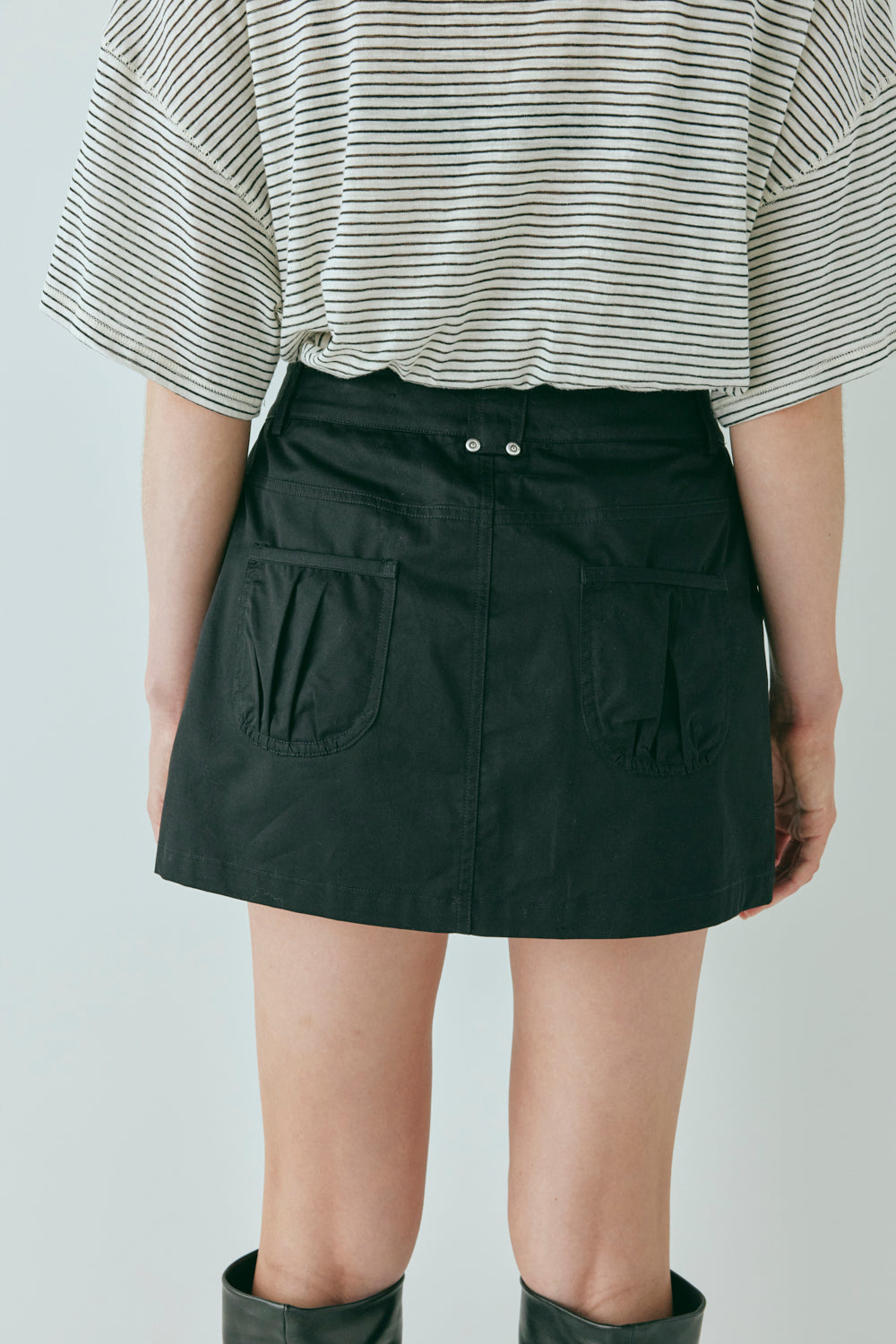 Cleo Mini Skirt Black