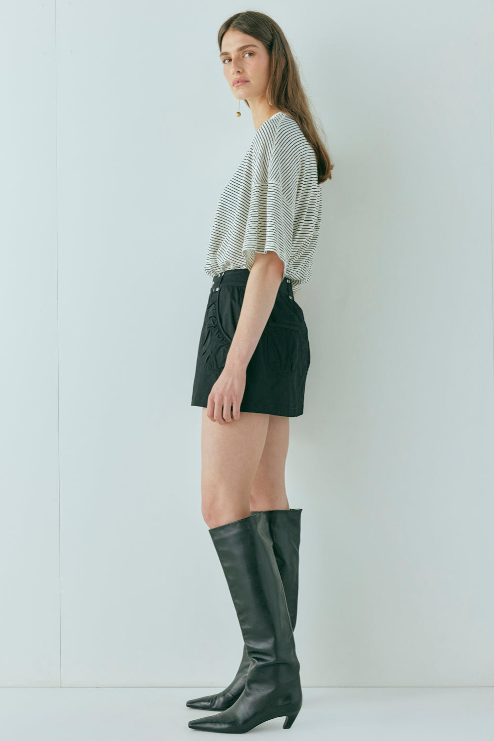Cleo Mini Skirt Black