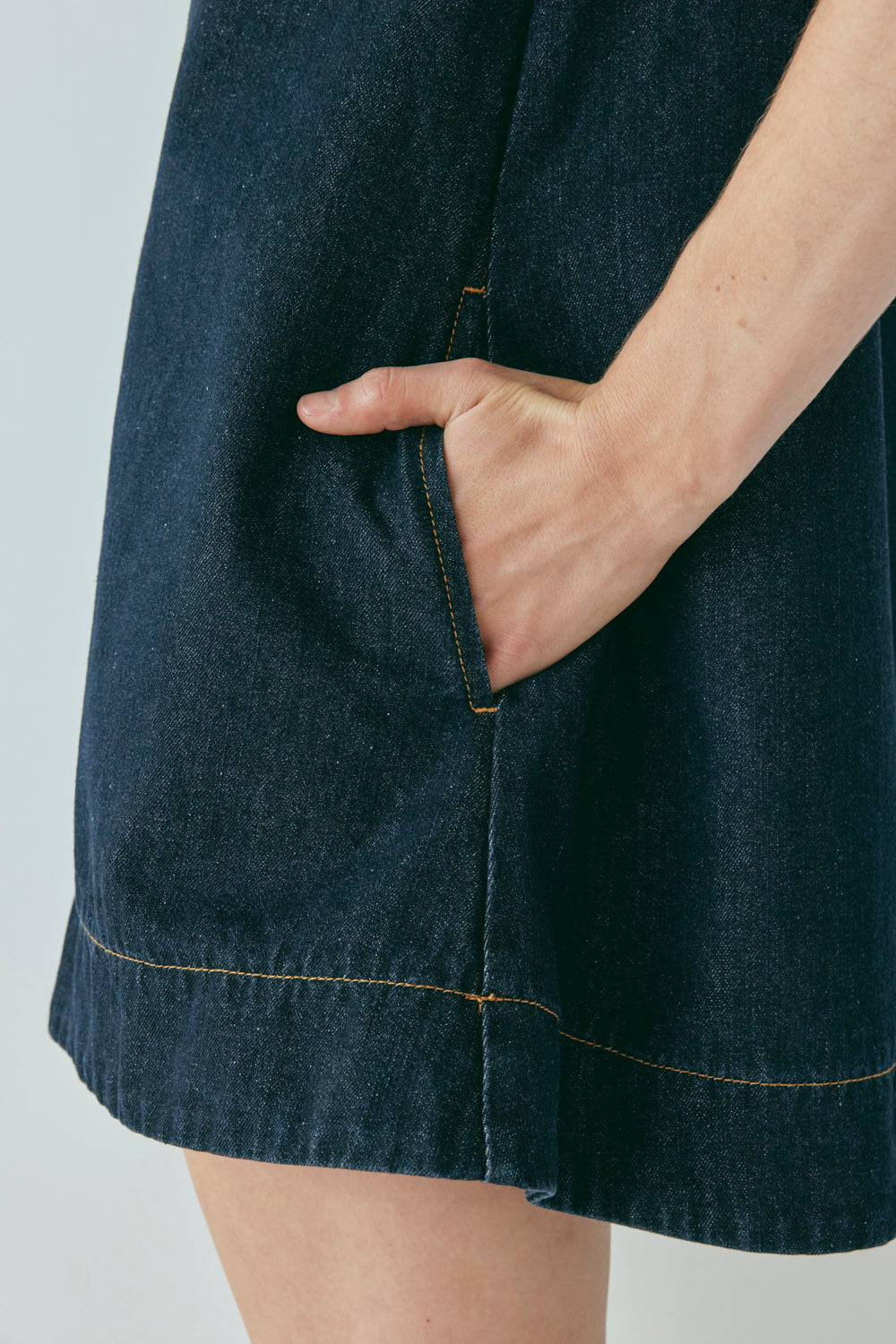 Peyton Denim Mini Dress Indigo