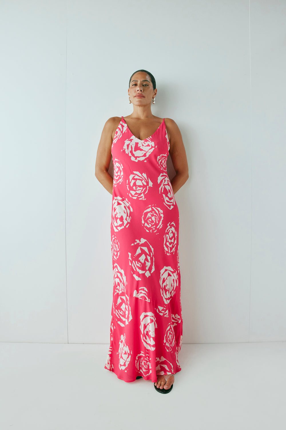 Anais Maxi Dress Rosa