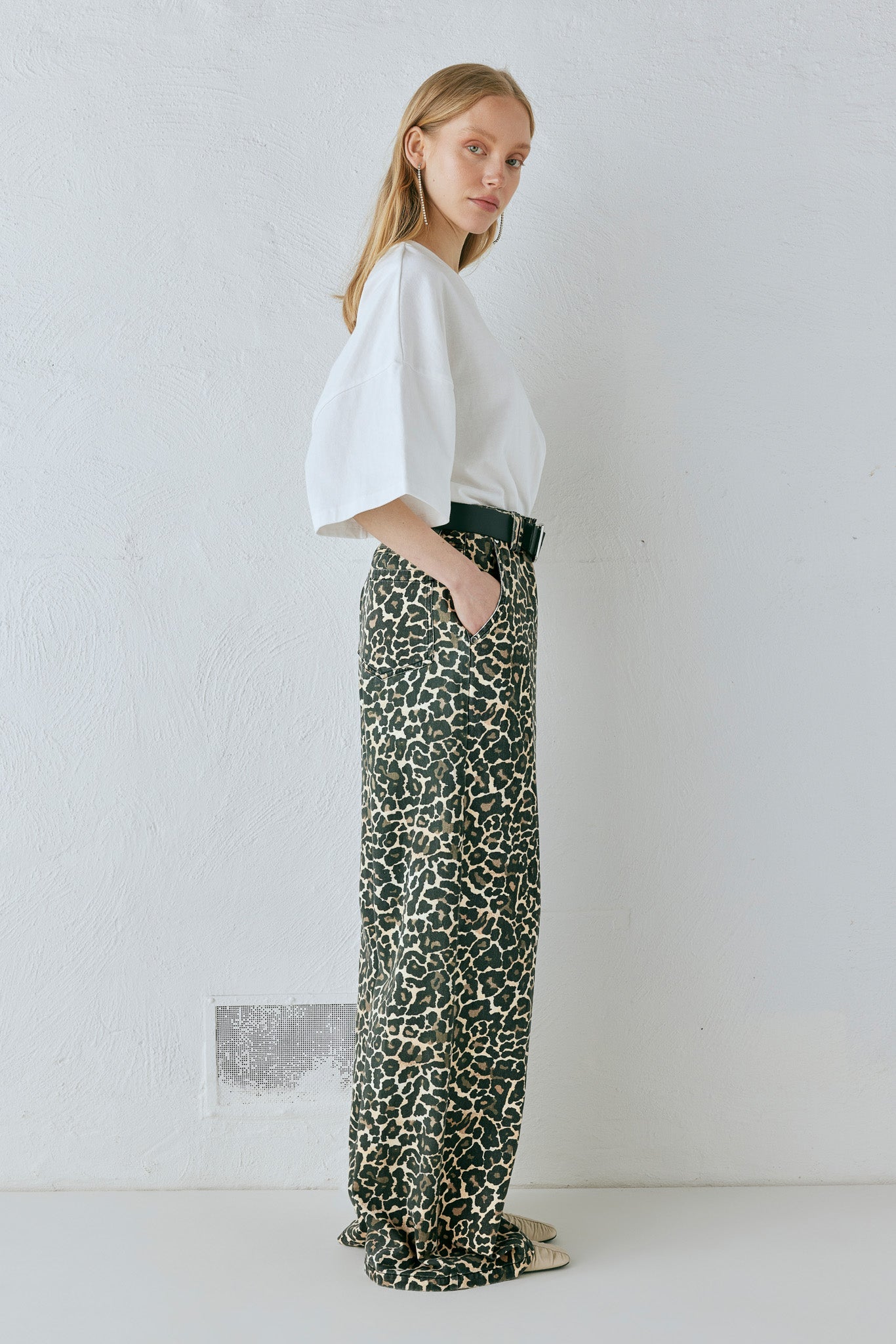 Zia Denim Jeans Leopard
