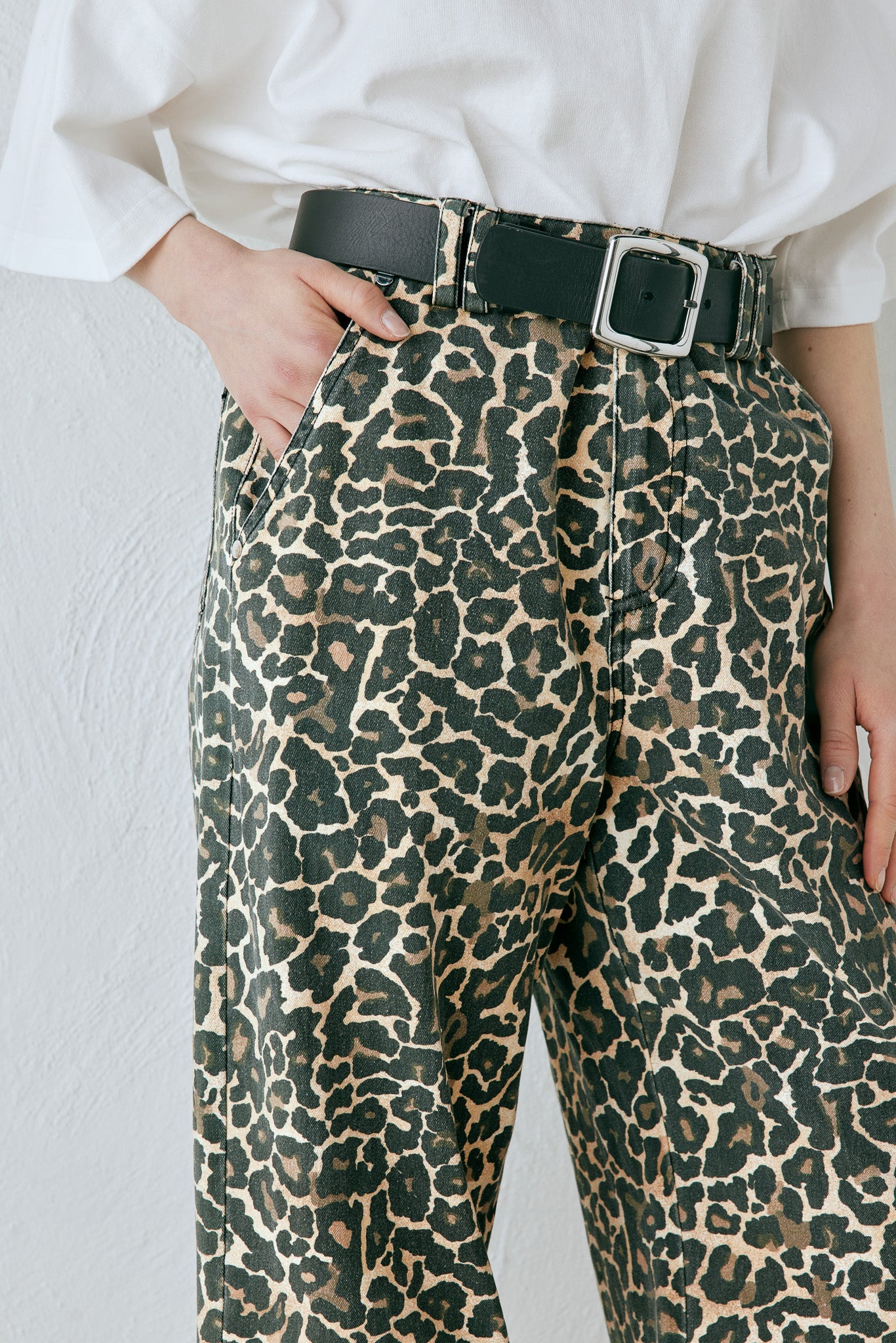 Zia Denim Jeans Leopard