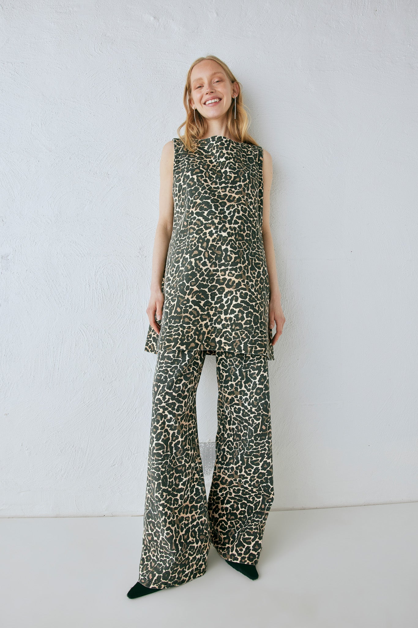 Zia Denim Jeans Leopard