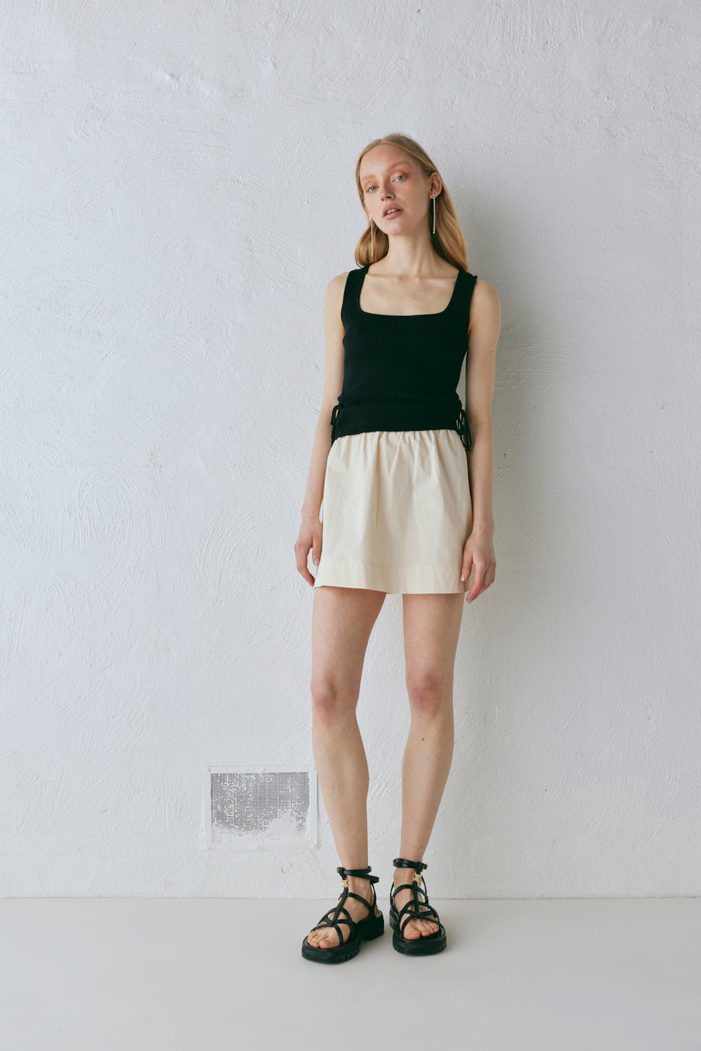 Elka Mini Skirt Cream