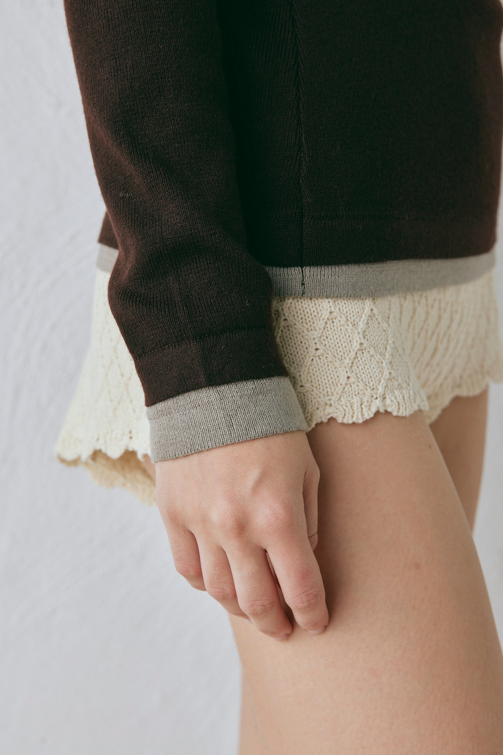 Bea Knit Skivvy Chocolate