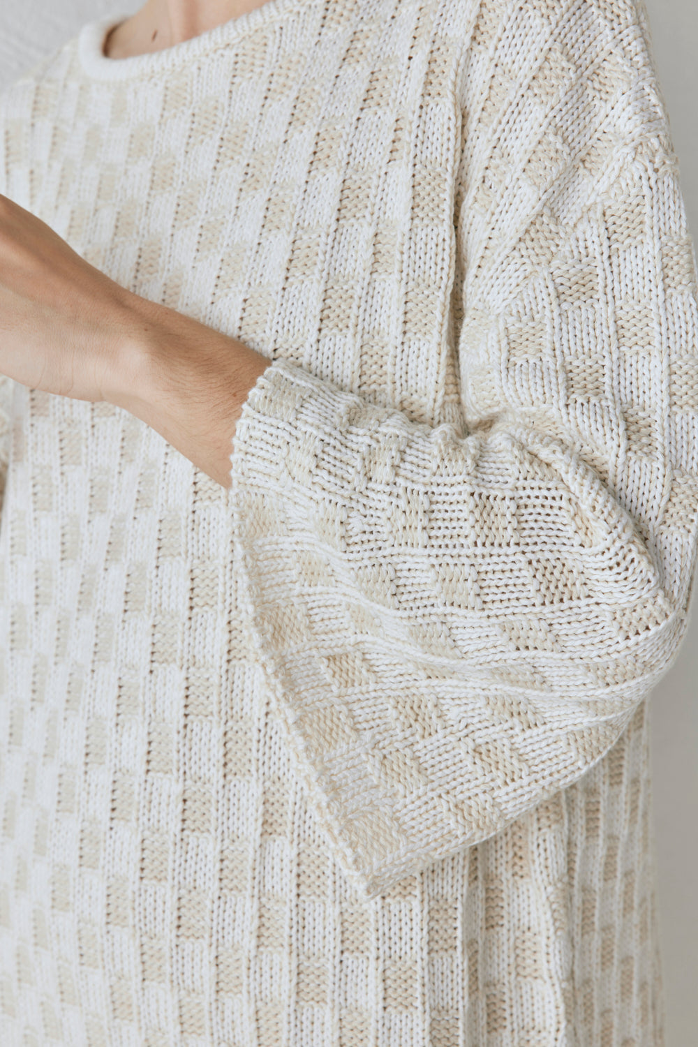 Pia Knit Tunic Cream
