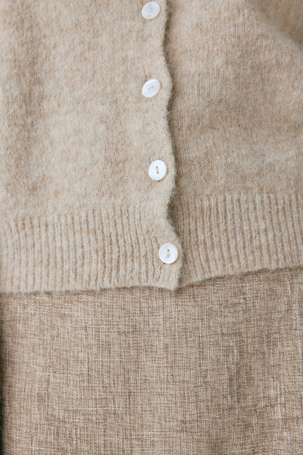 Henley Knit Cardigan Marle