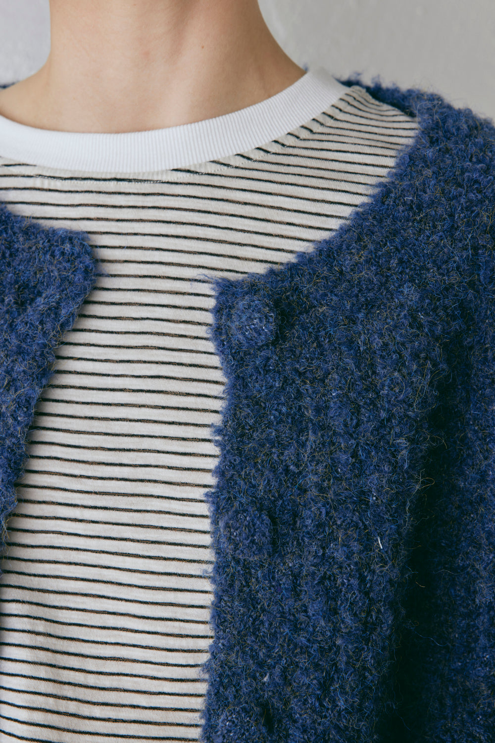 Lacy Knit Cardigan Marle