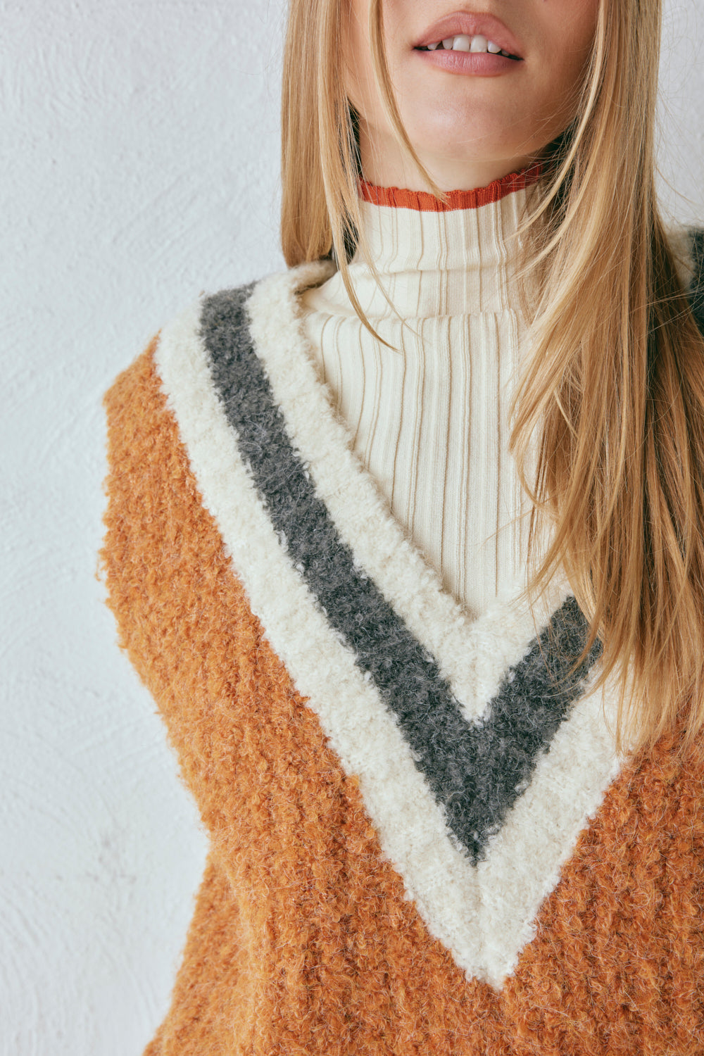Devin Knit Skivvy Cream