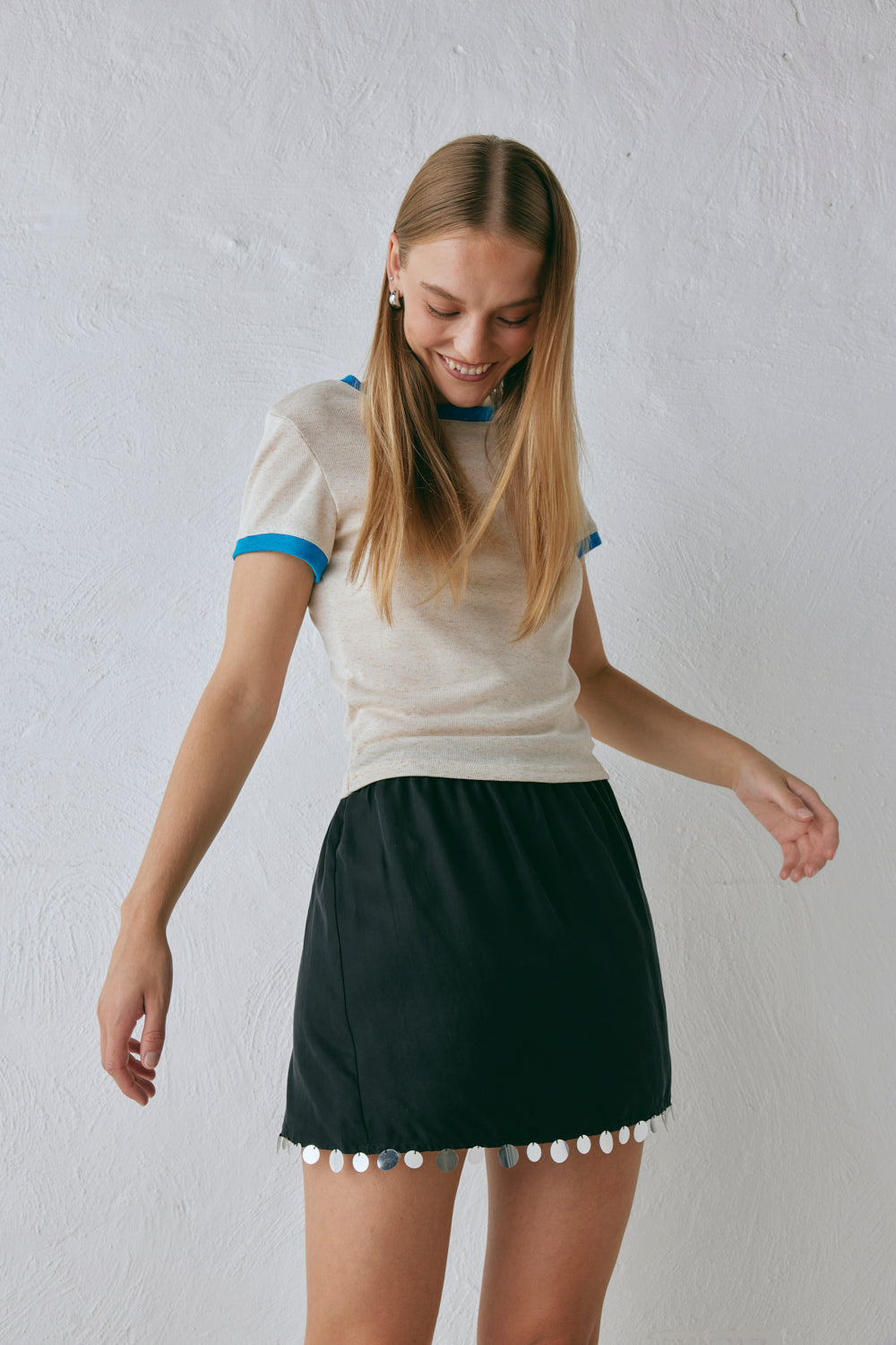 Spritz Mini Skirt Black