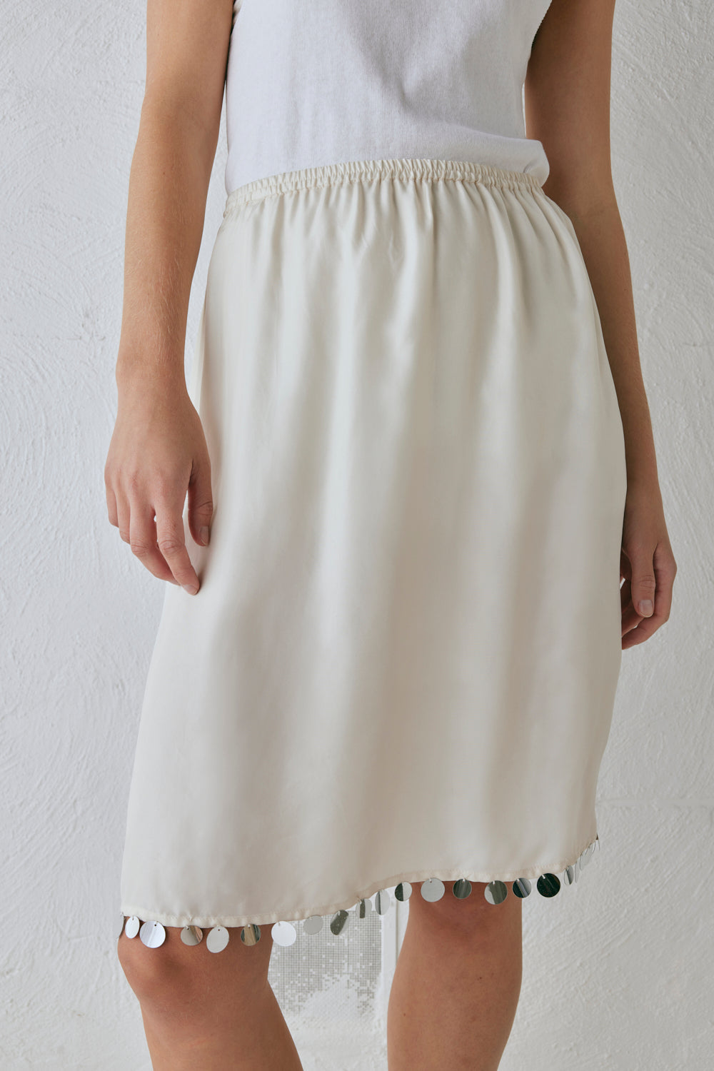 Spritz Midi Skirt Cream