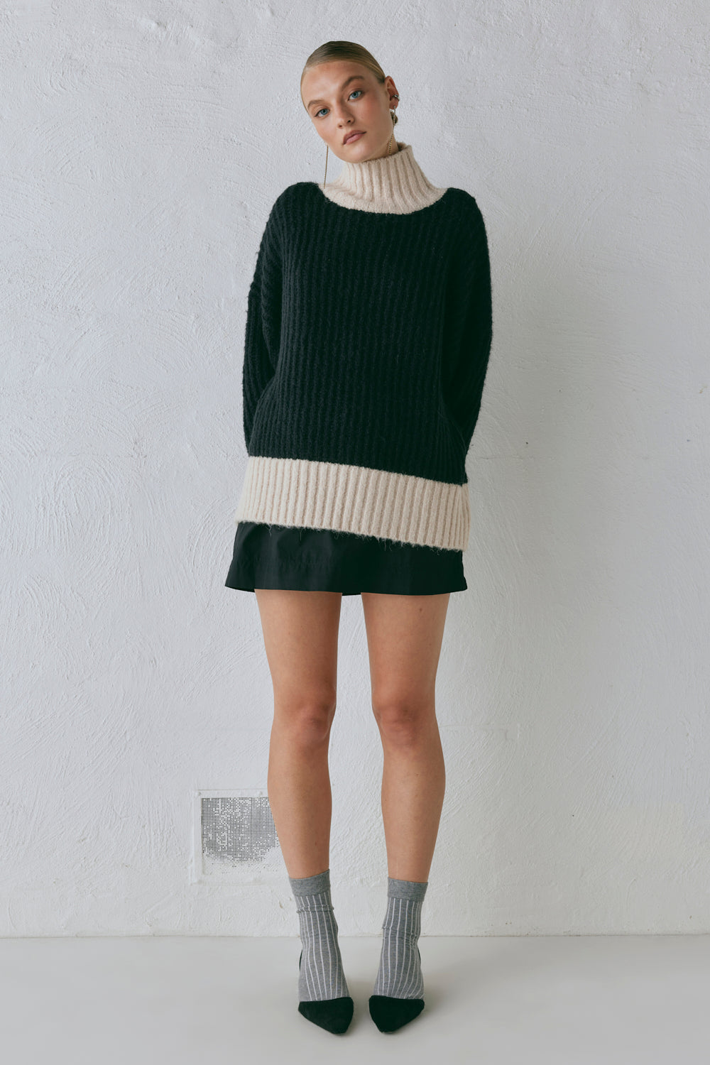 Ada Knit Jumper Black
