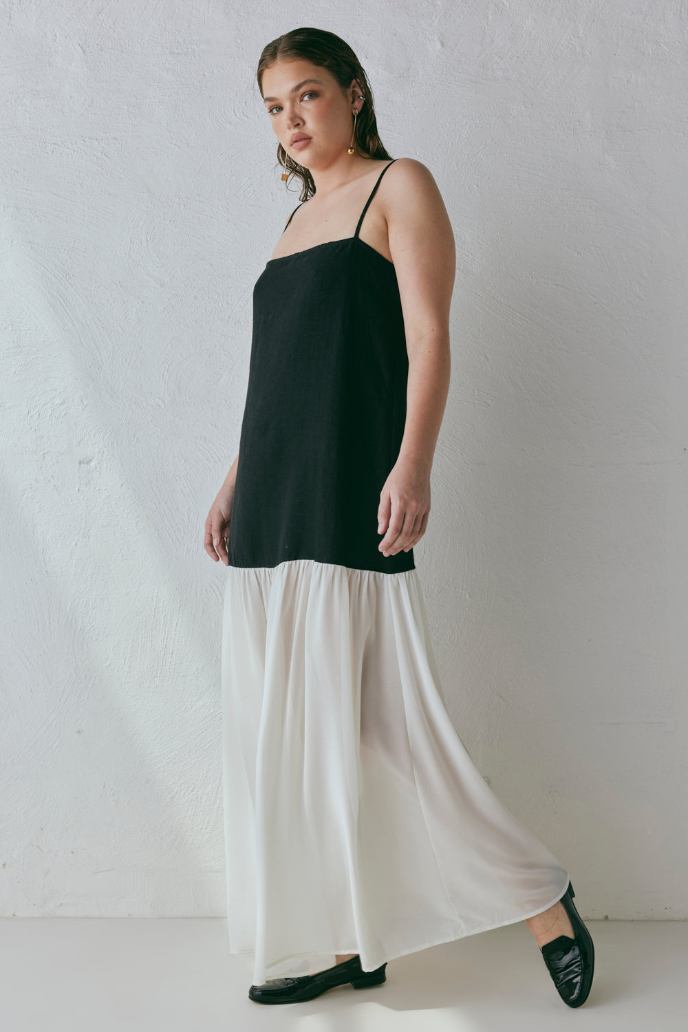 Nora Maxi Dress Noir