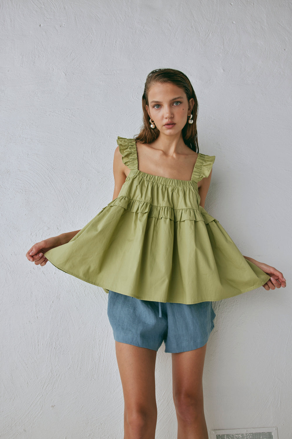 Rossana Top Aloe