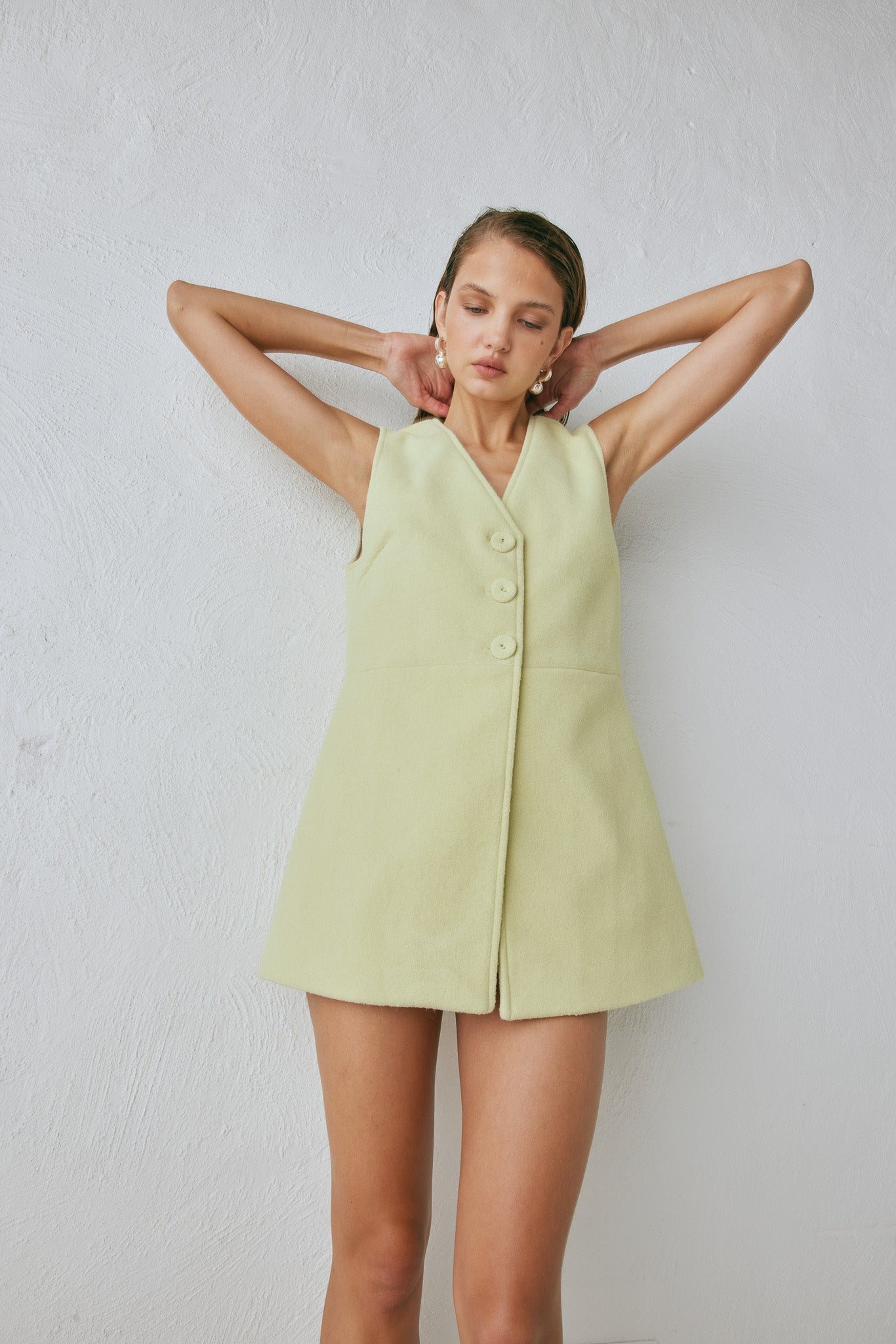 Jeanie Vest Lime