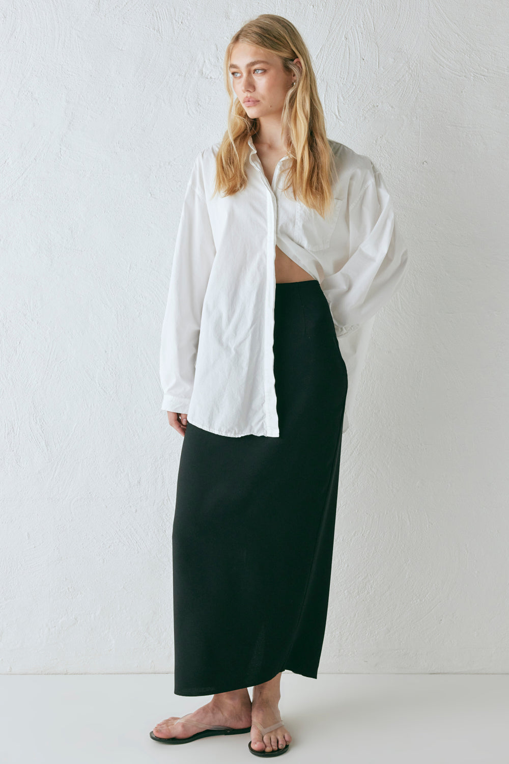 Vittoria Midi Skirt Black