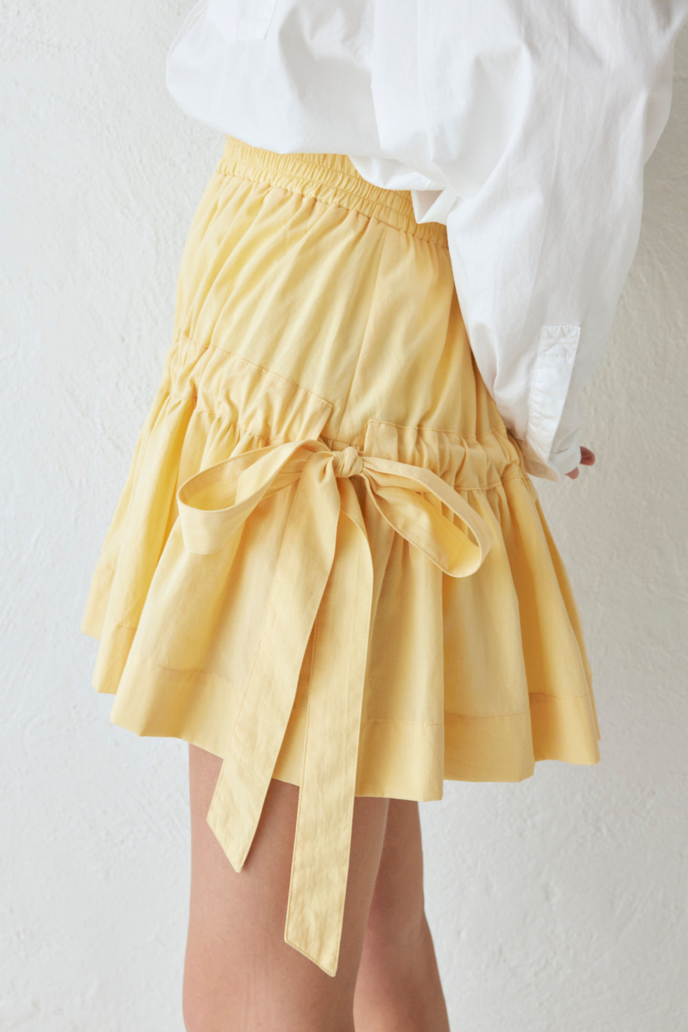 Lily Mini Skirt Yellow