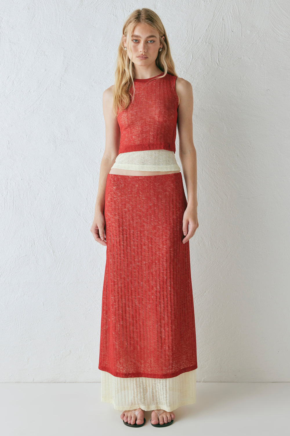 Jil Top Burnt Red