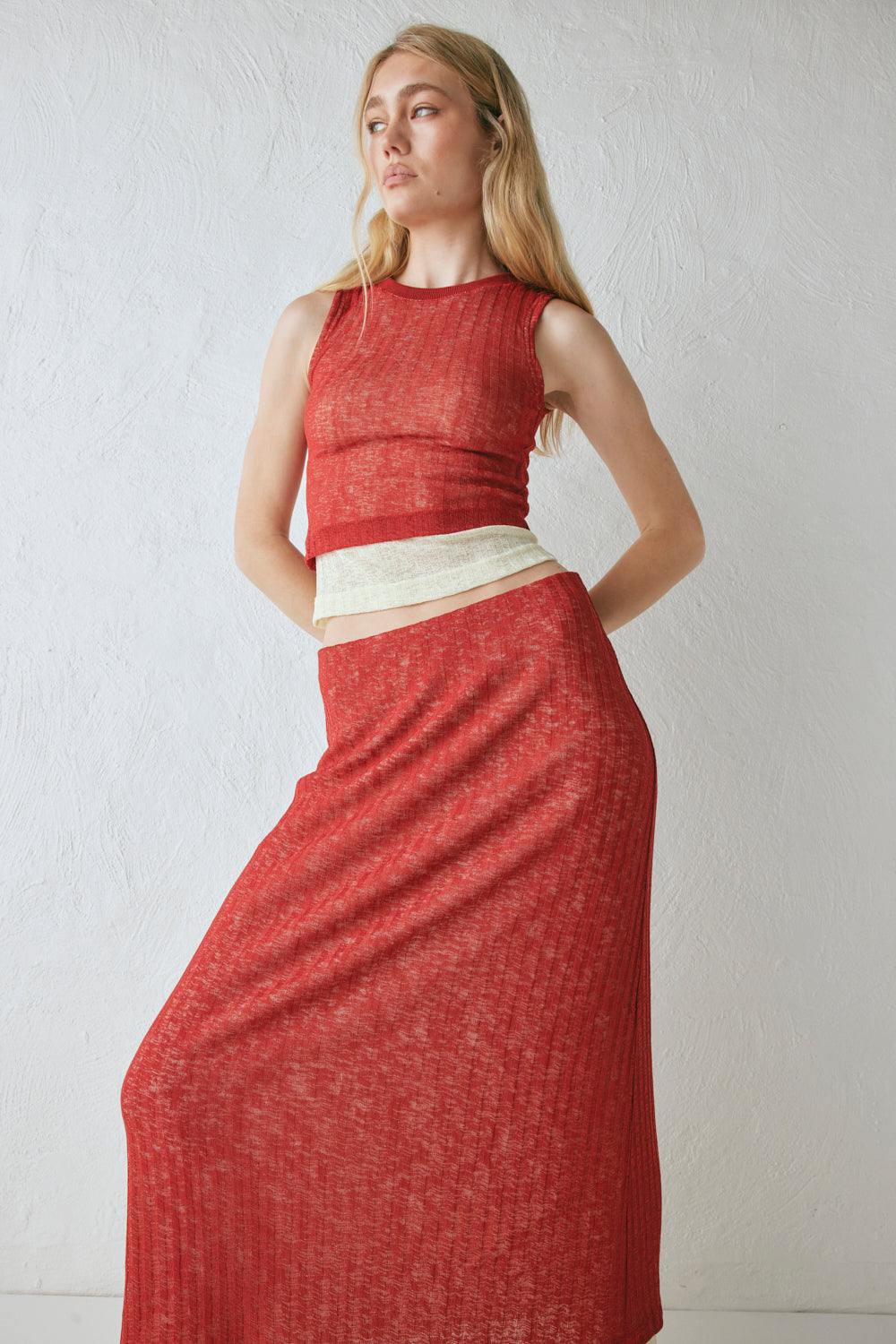 Jil Top Burnt Red