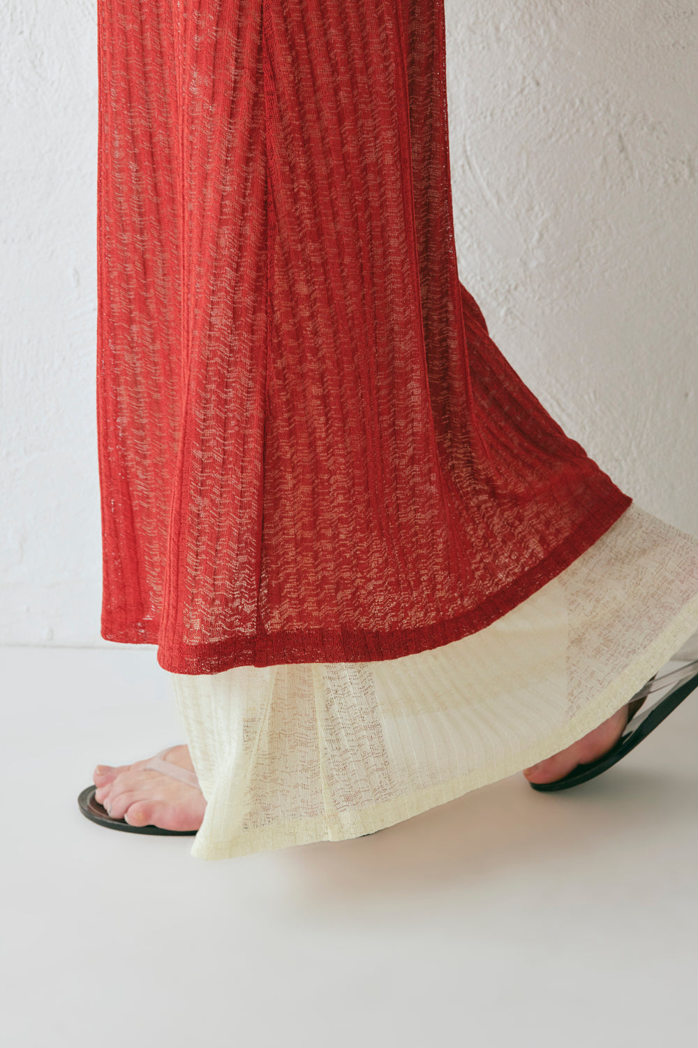 Jil Maxi Skirt Burnt Red