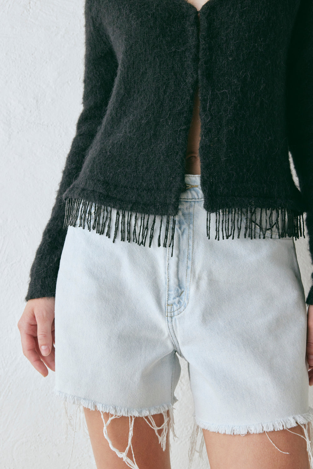 Edie Knit Cardigan Black