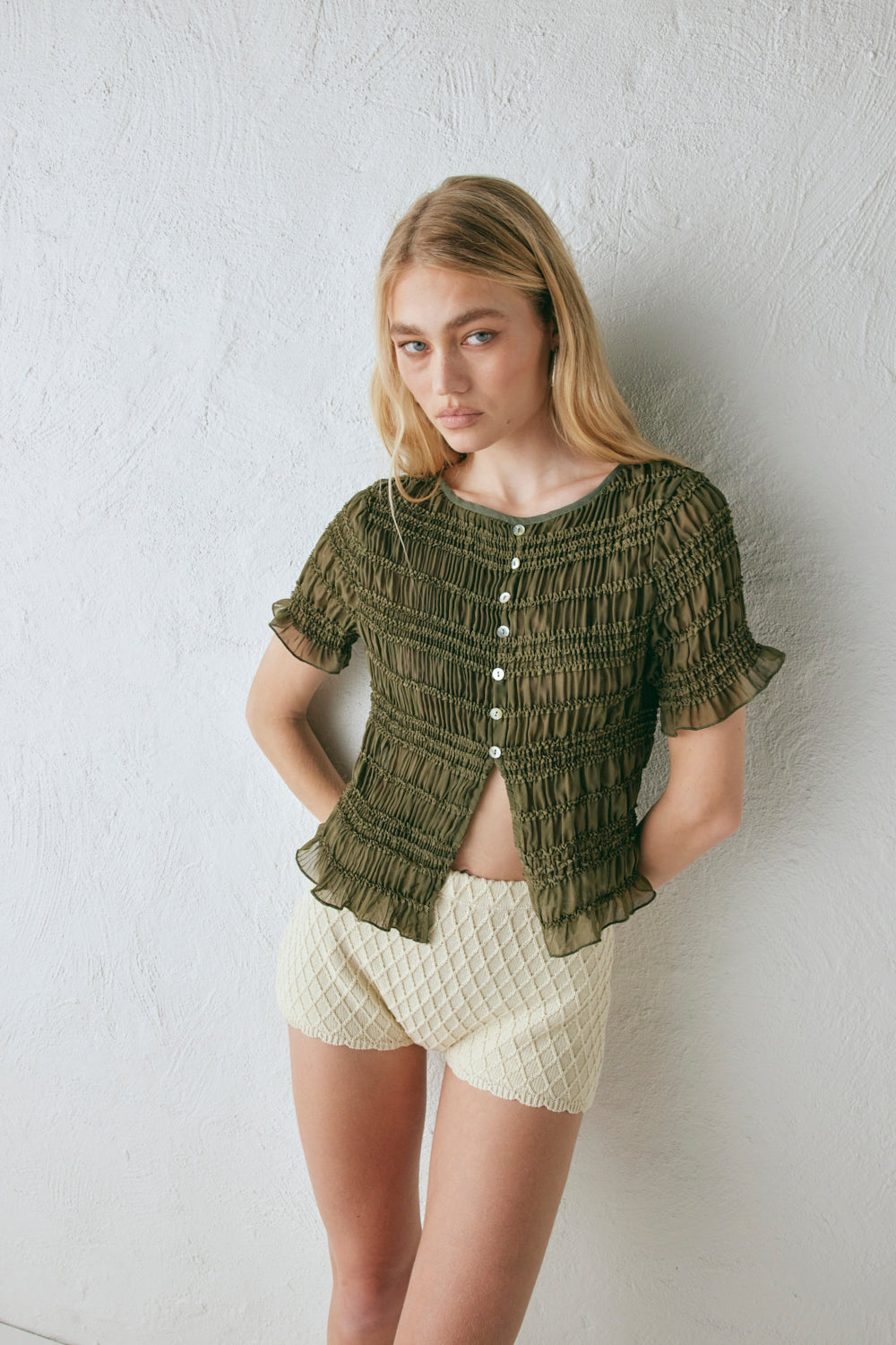 Sofia Top Khaki