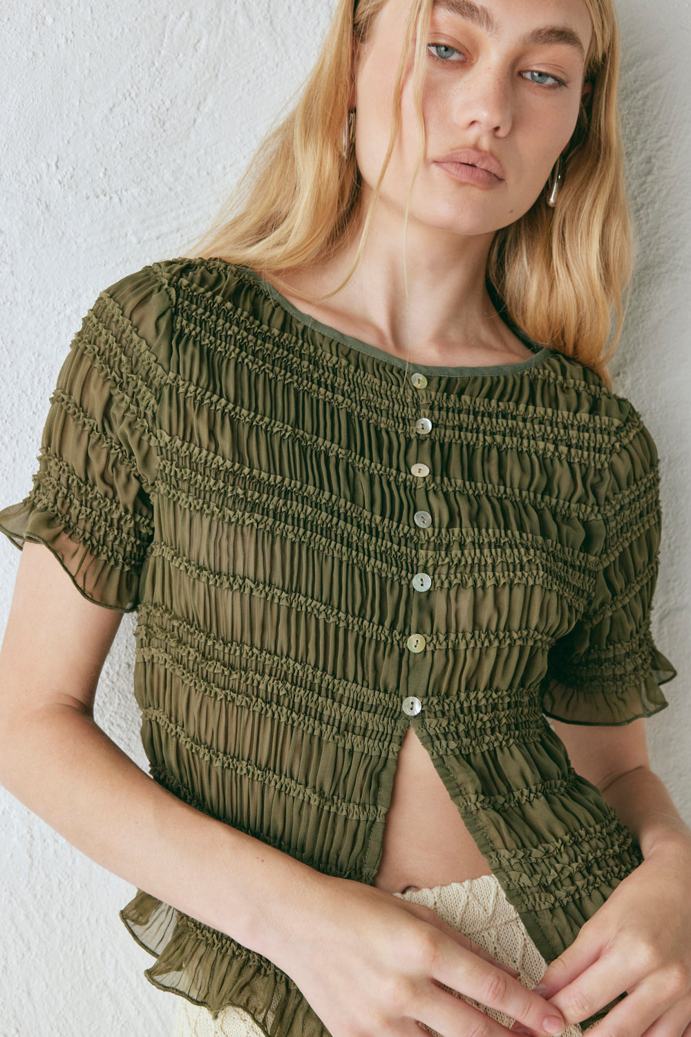 Sofia Top Khaki