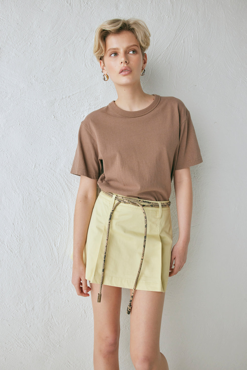Dom Mini Skirt Butter