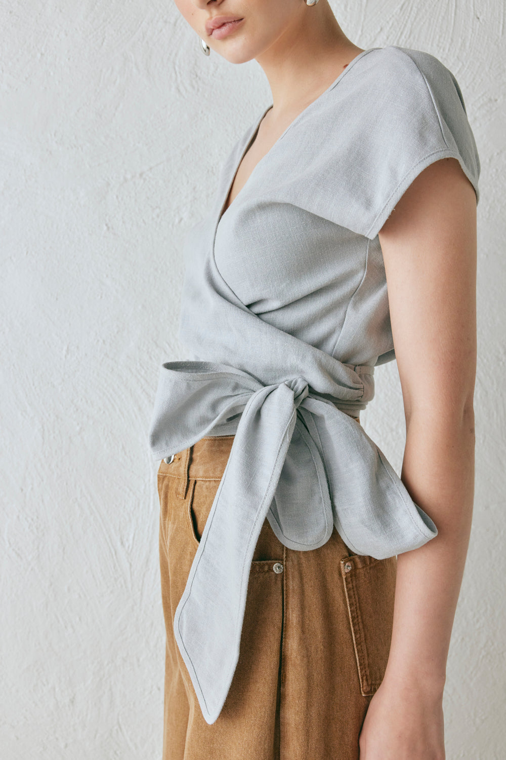 Sea Glass Wrap Top Powder