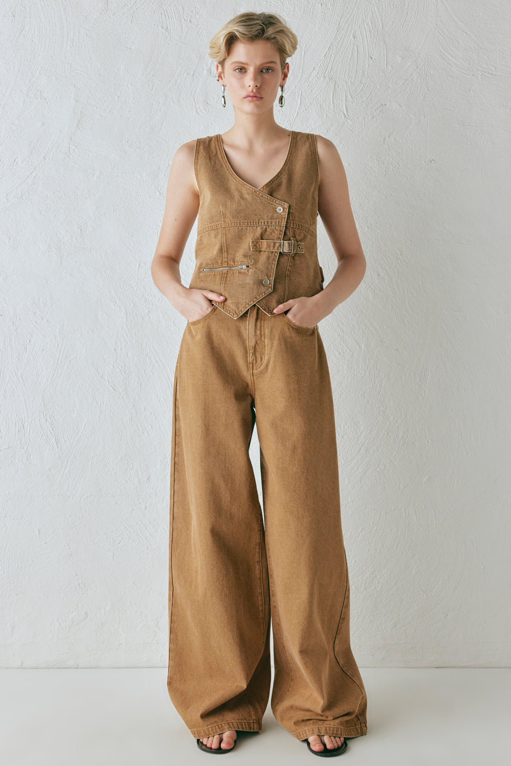 Aston Denim Jeans Tan