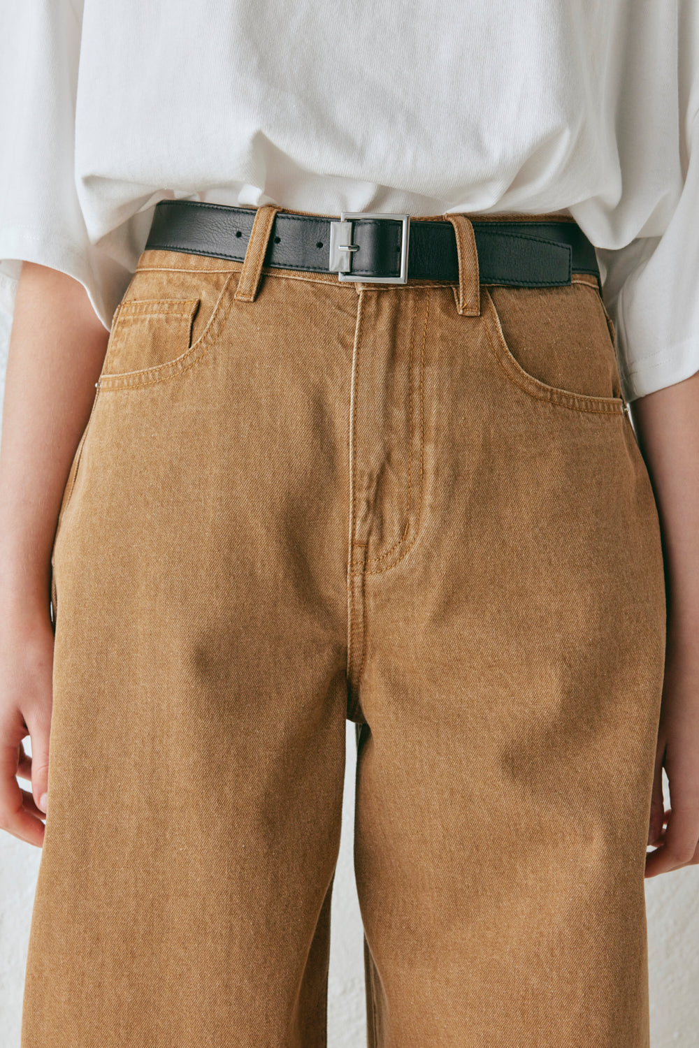 Aston Denim Jeans Tan