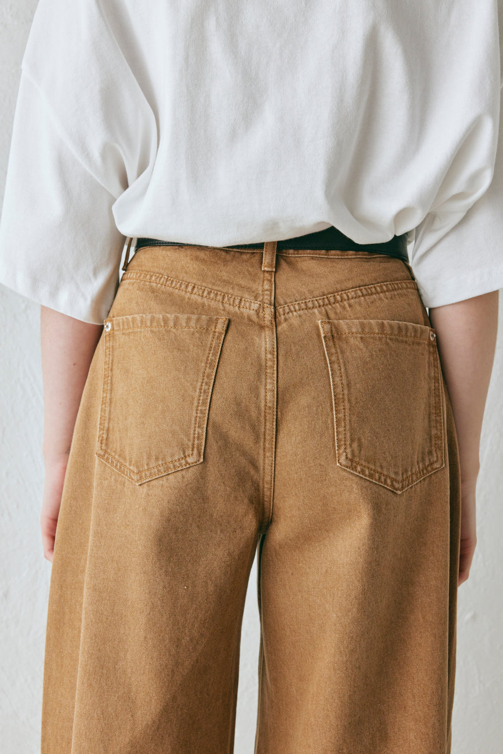 Aston Denim Jeans Tan