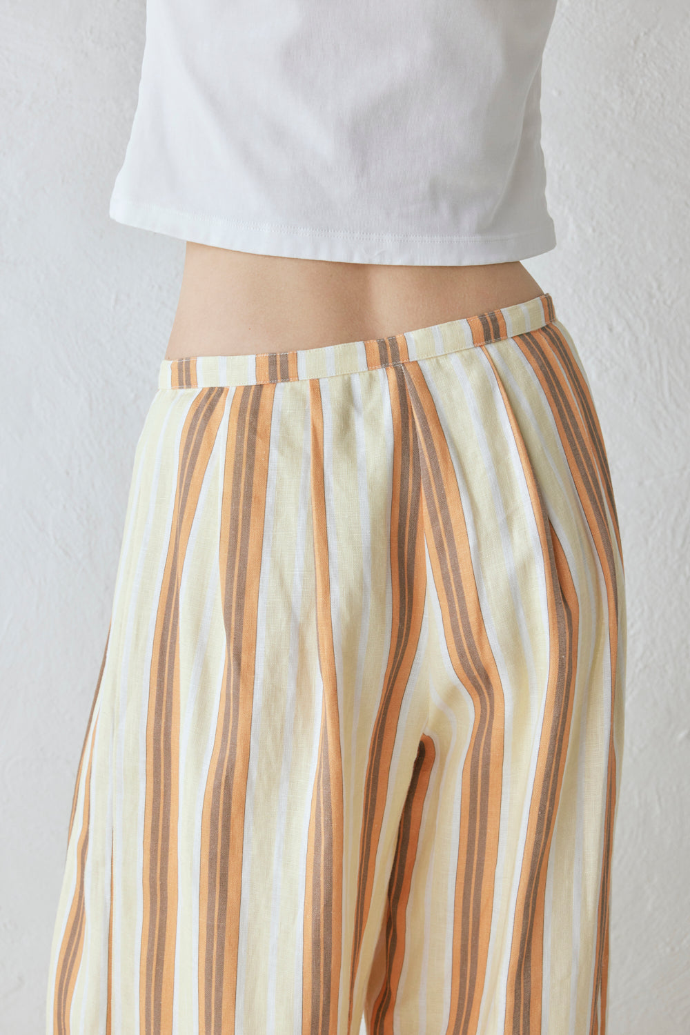 Luca Linen Pants Stripe