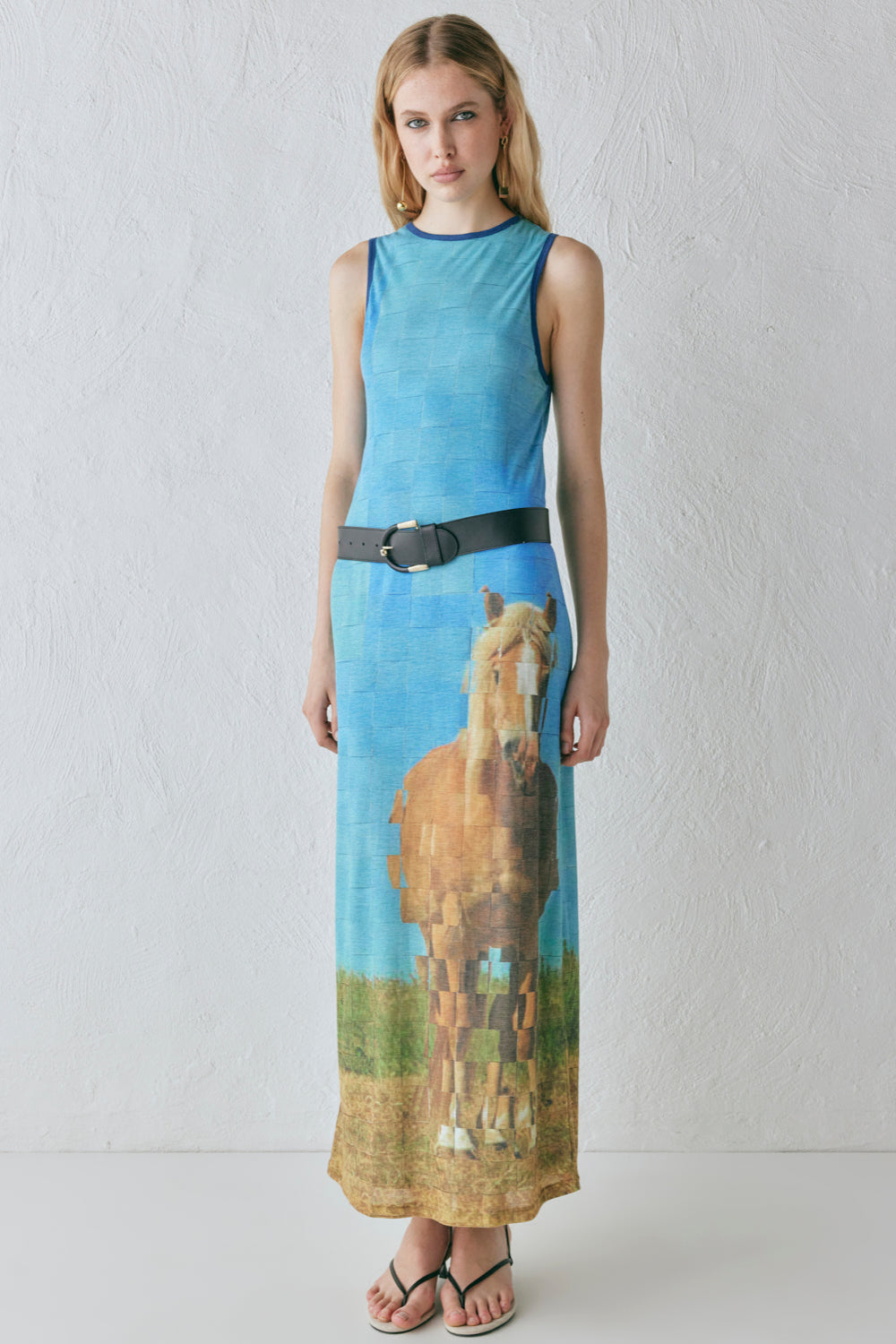 Alexia Maxi Dress Horse