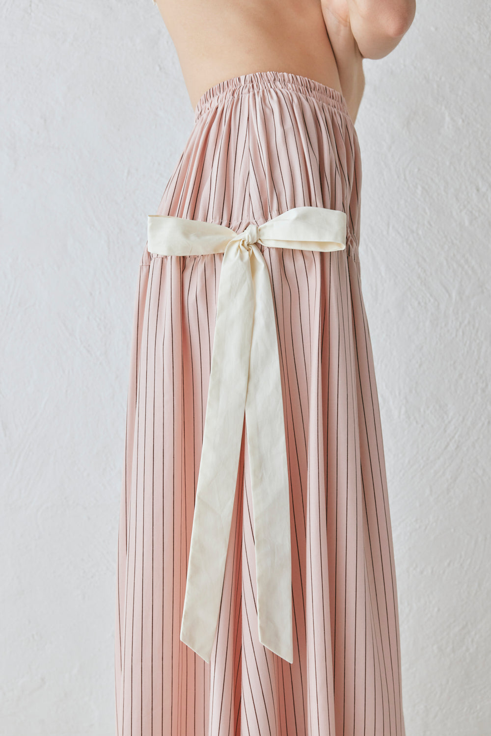 Lily Maxi Skirt Pink Stripe
