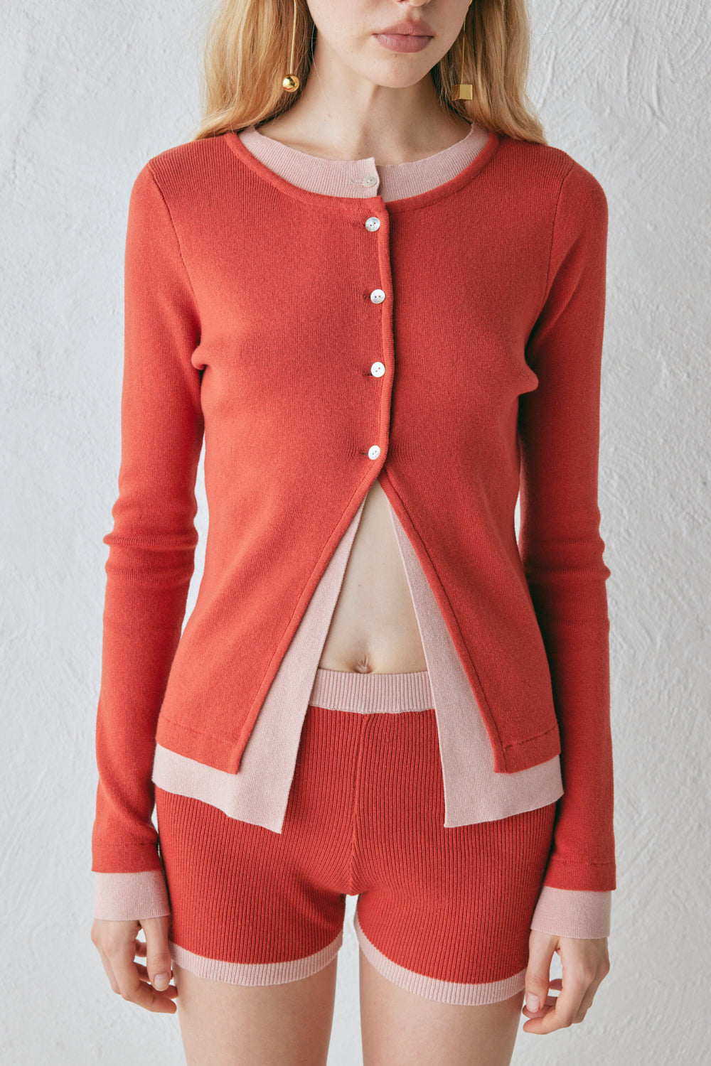Mason Knit Top Red