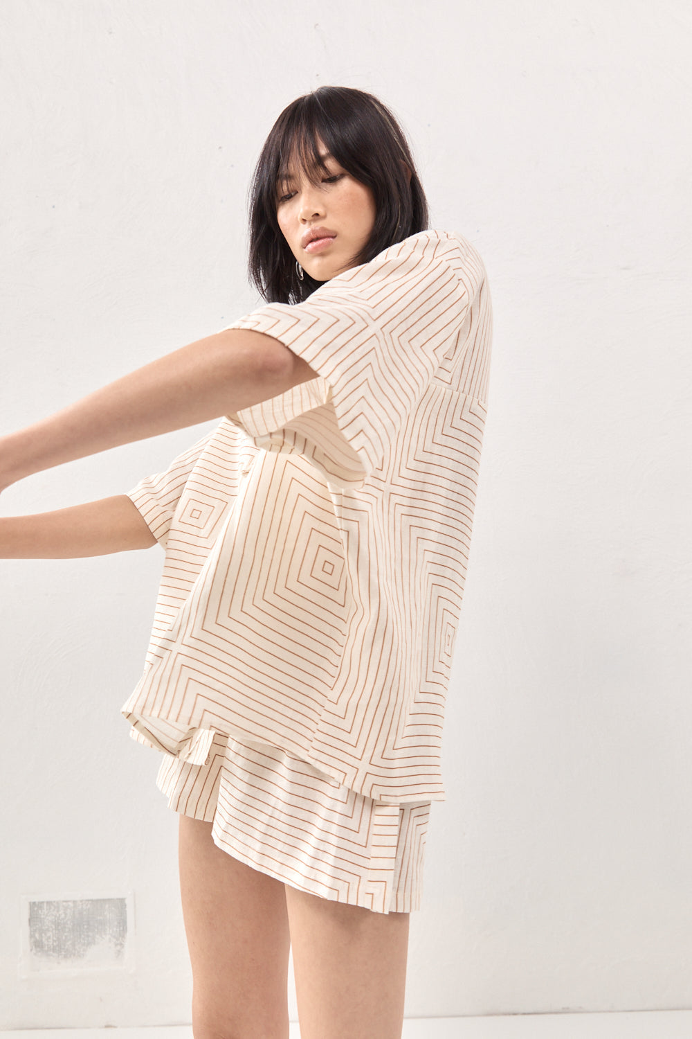 Naomi Linen Smock Top Juno