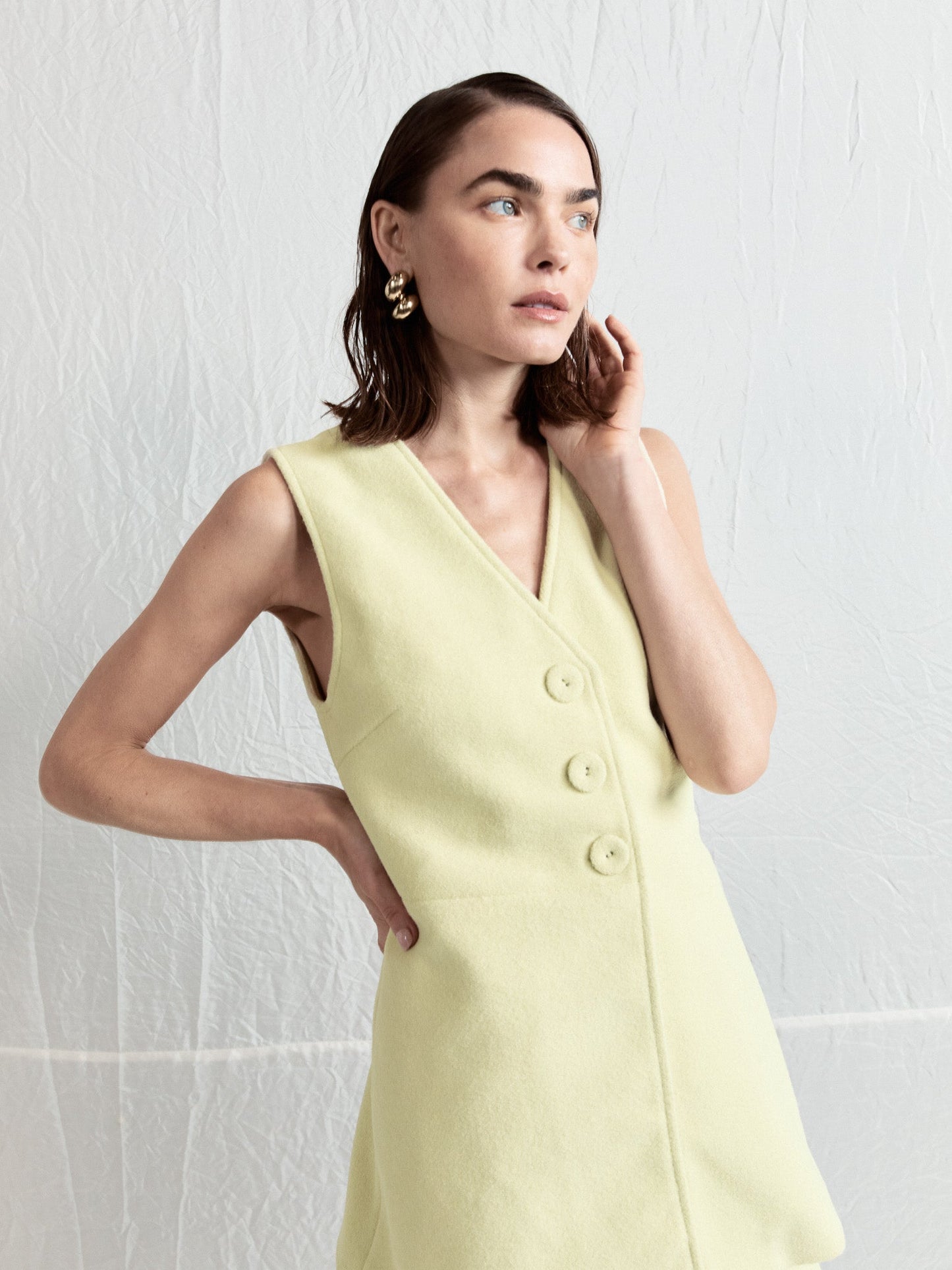 Jeanie Vest Lime