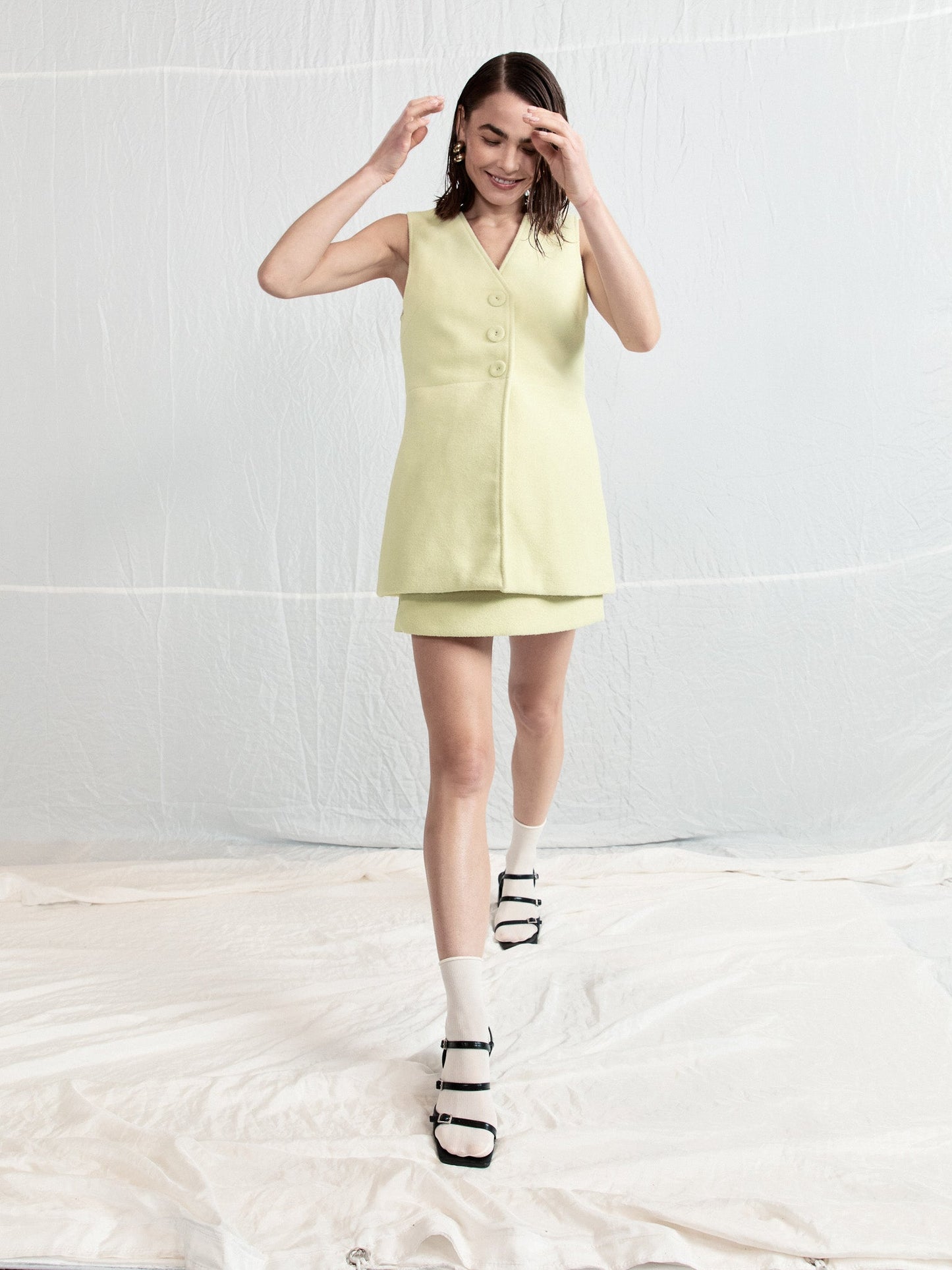 Jeanie Vest Lime