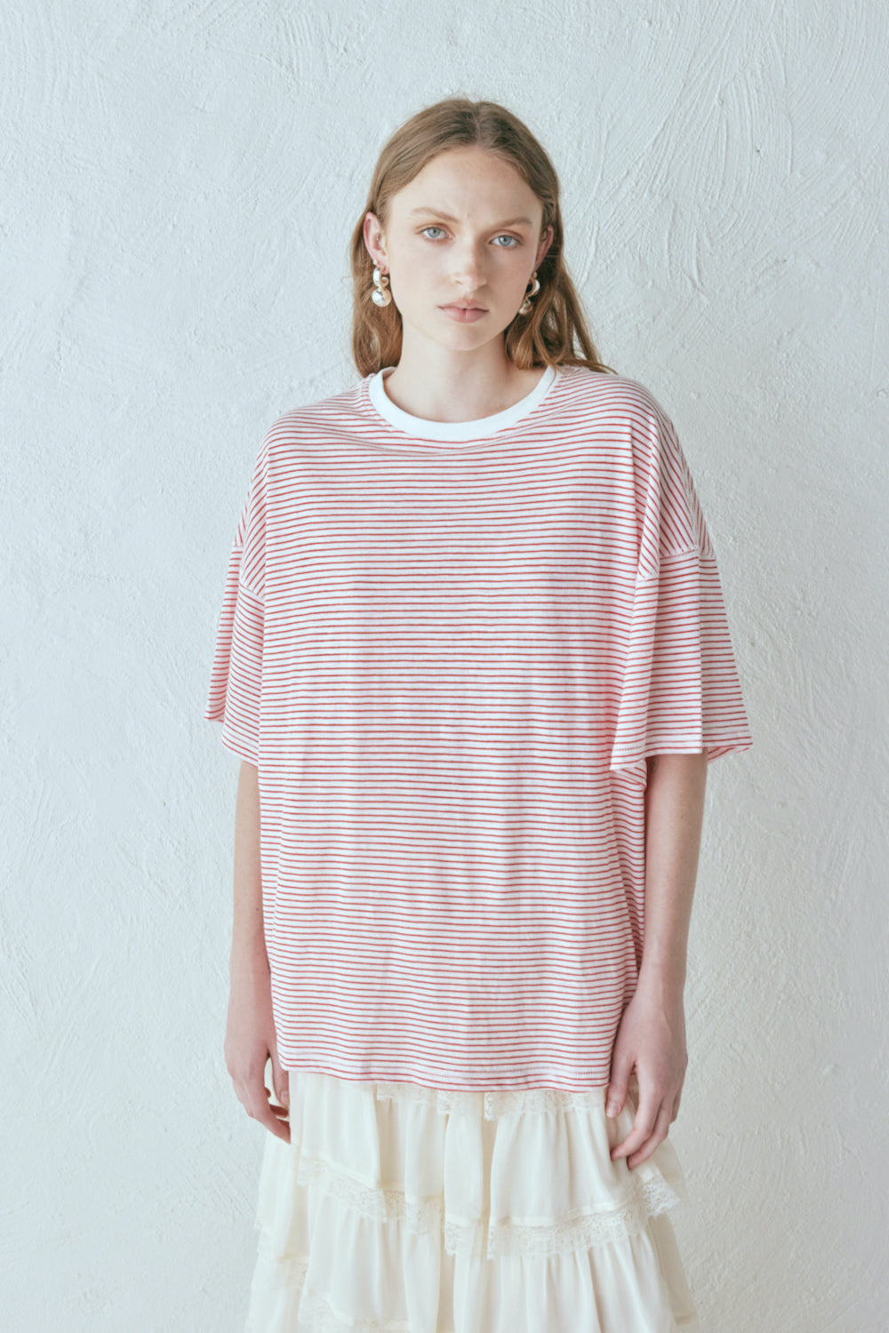Willow Tee Red Stripe