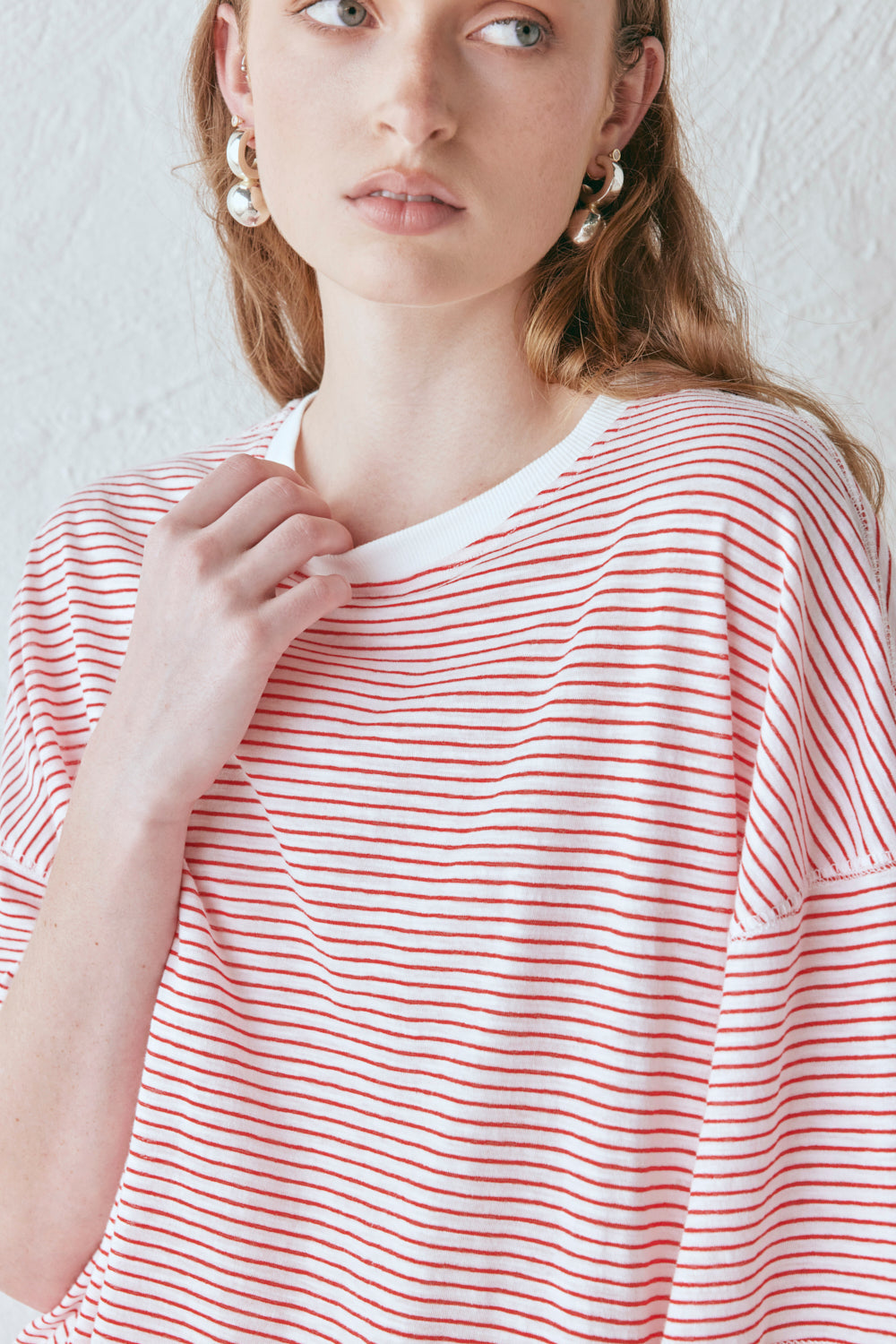 Willow Tee Red Stripe