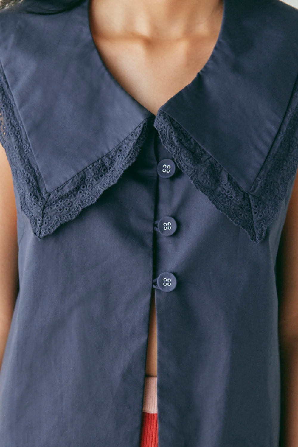 Mae Top Navy