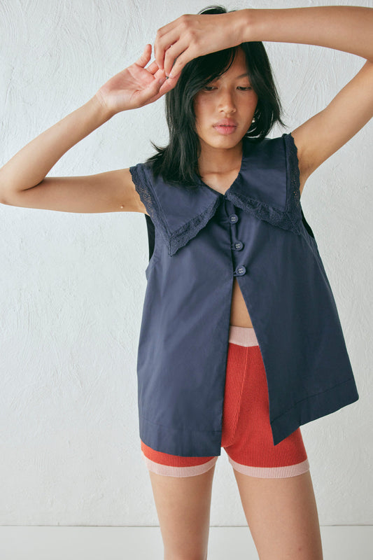 Mae Top Navy