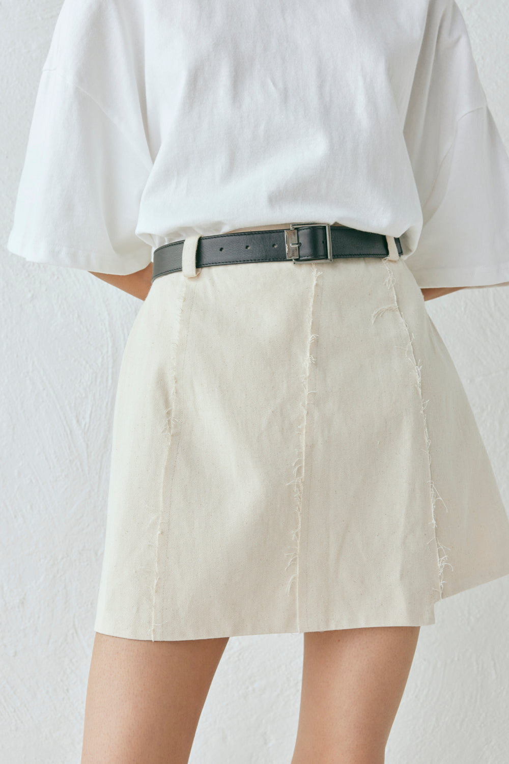 Callie Mini Skirt Oat