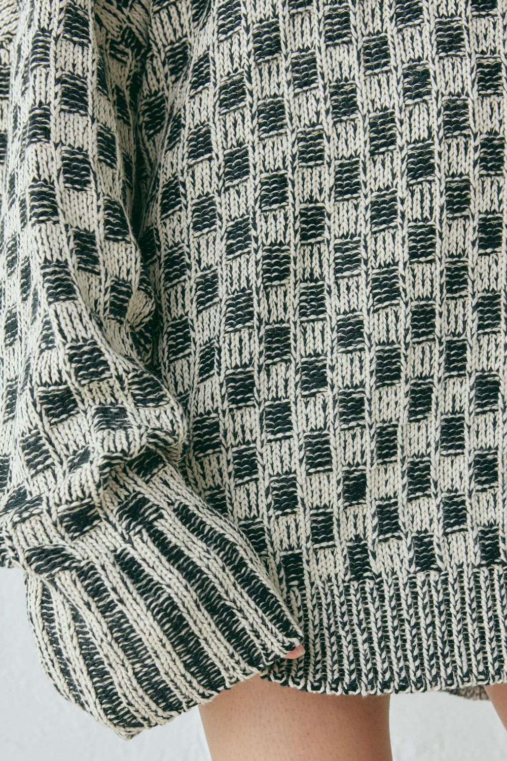 Sam Knit Jumper Check