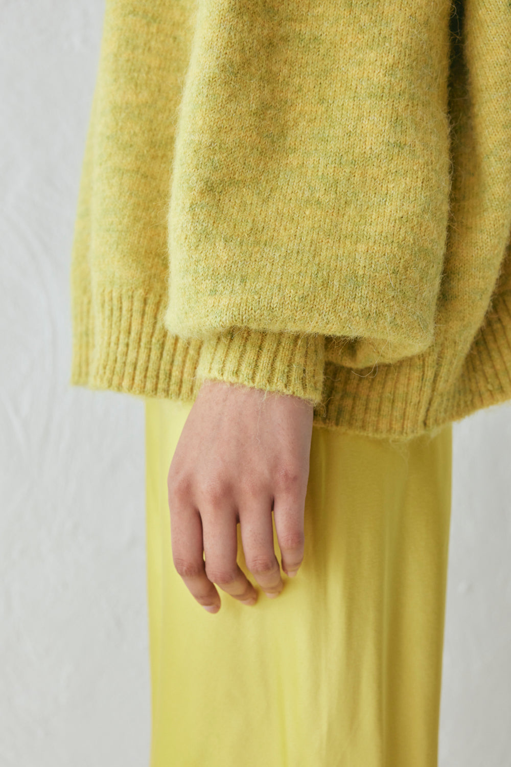 Yumi Knit Jumper Citrus Marle