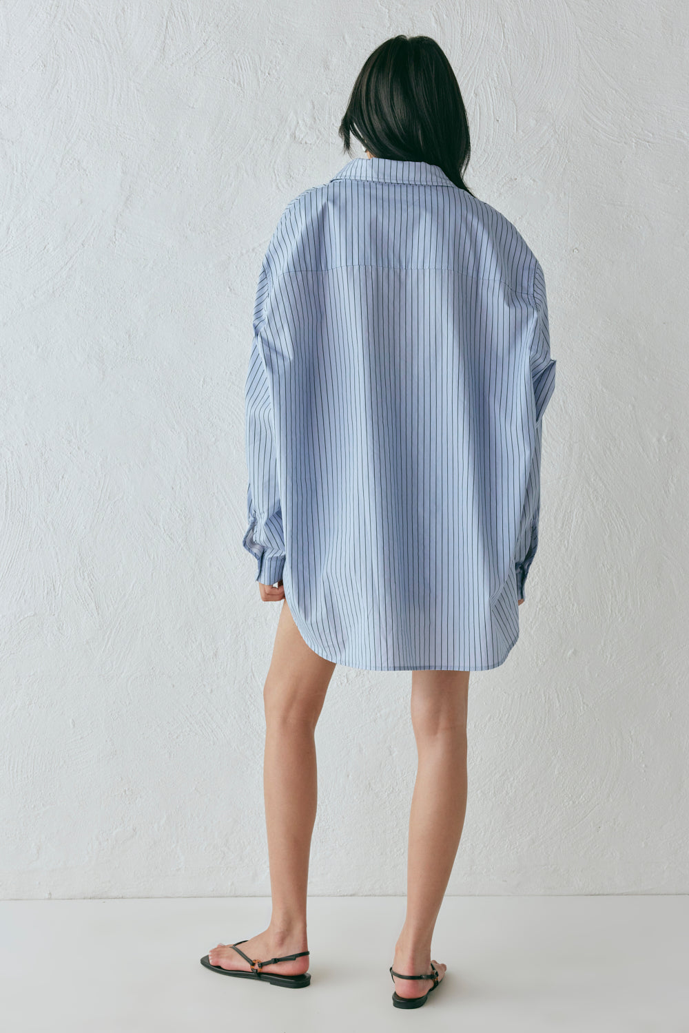June Shirt Blue Stripe