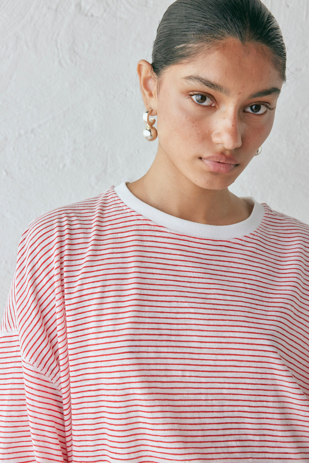 Willow Tee Red Stripe