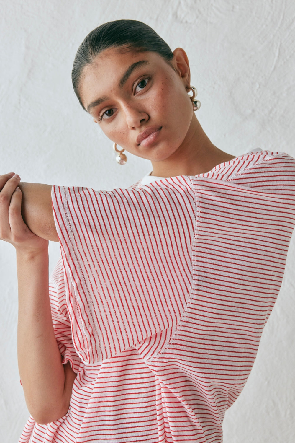 Willow Tee Red Stripe
